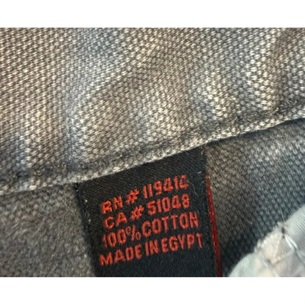 Wolverine Mens Carpenter Shorts Gray Canvas Utility Workwear Size 34